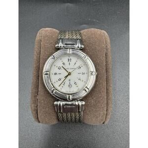 721 Philippe Charriol Watch Men's Wire Celtic Quartz Swiss Made Very Rare Water